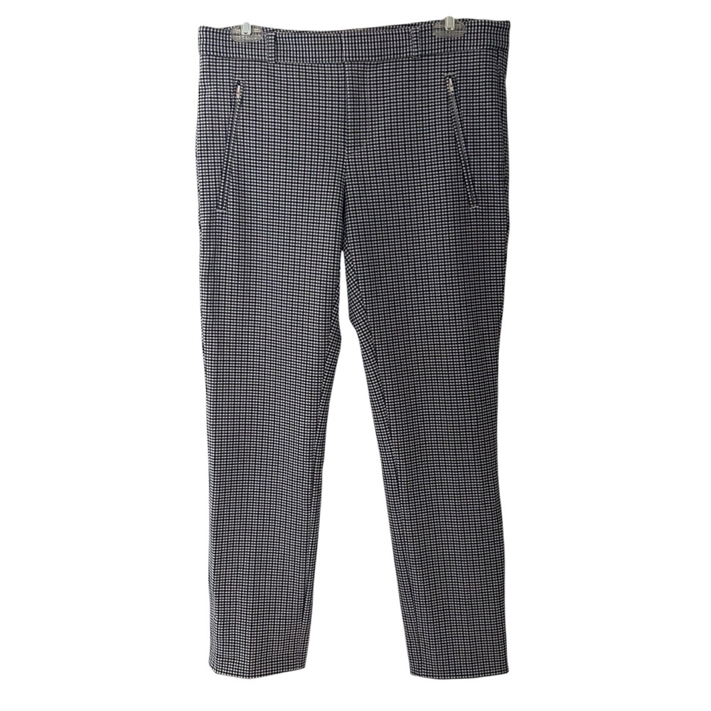 Banana Republic Plaid Sloan Ankle Pants Career R5